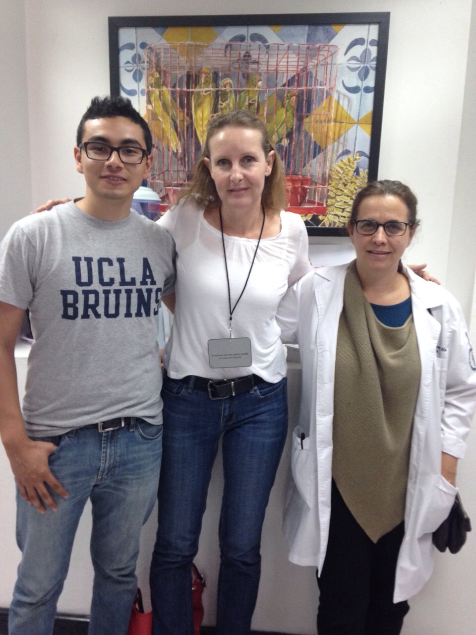 YFlores and Gabriela Cesarman MD, hematologist at the MX Nat. Cancer Inst..jpg